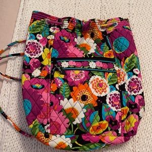 Vera Bradley backpack floral print